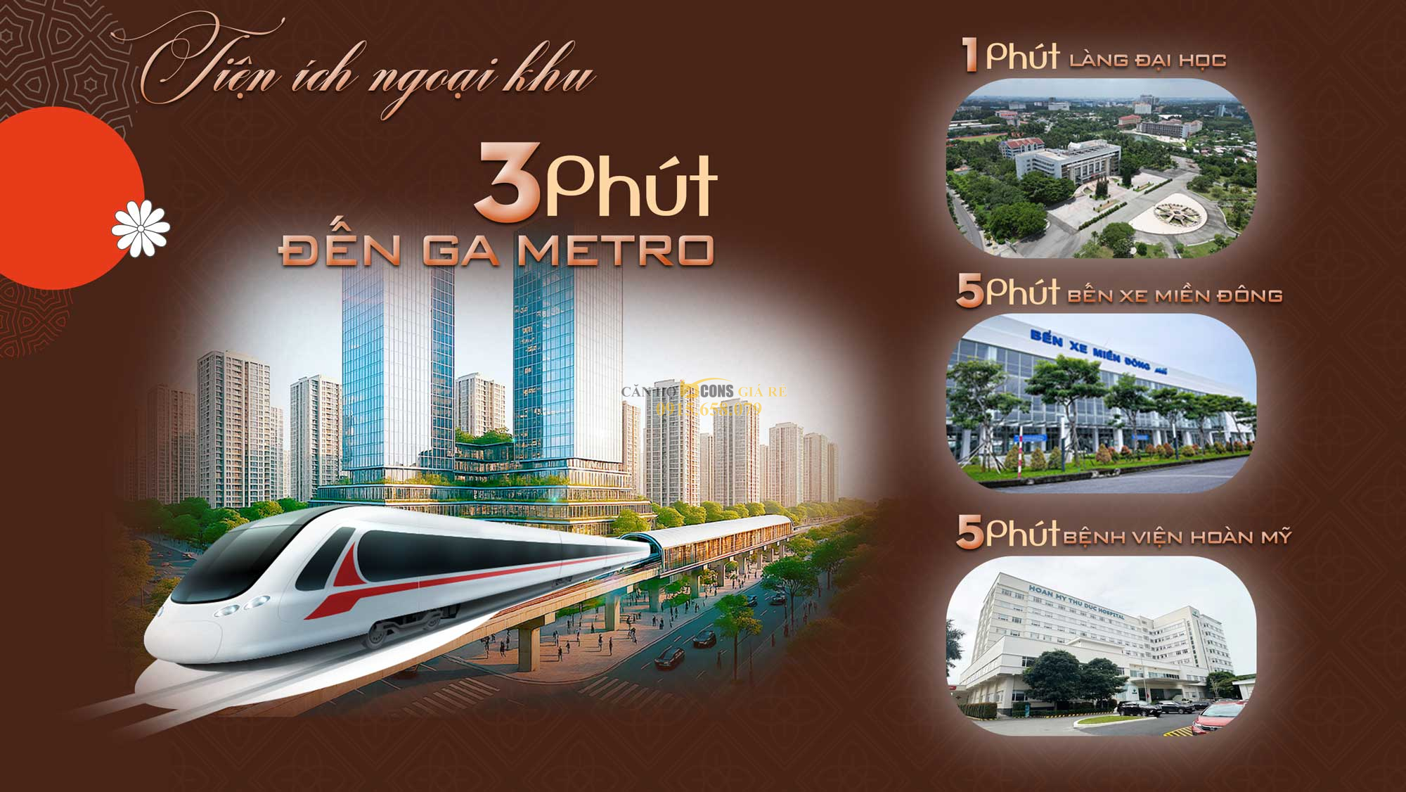 Vị trí dự án Bcons Asahi Dĩ An trên trục Quốc lộ 1K kết nối TP.HCM