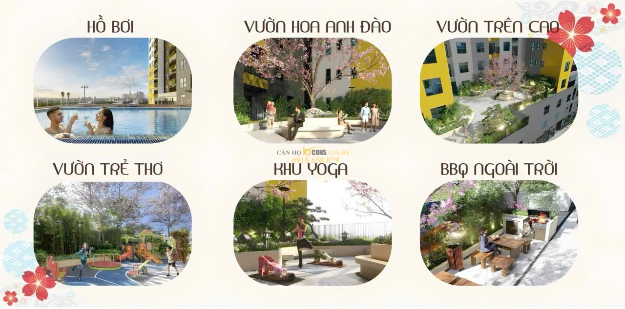 Tiện ích dự án Bcons Asahi