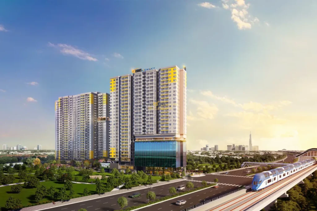 Phối cảnh Bcons New Sky dự kiến bàn giao quý II/2028